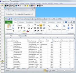 Makro - Werkzeuge aus Excel Liste